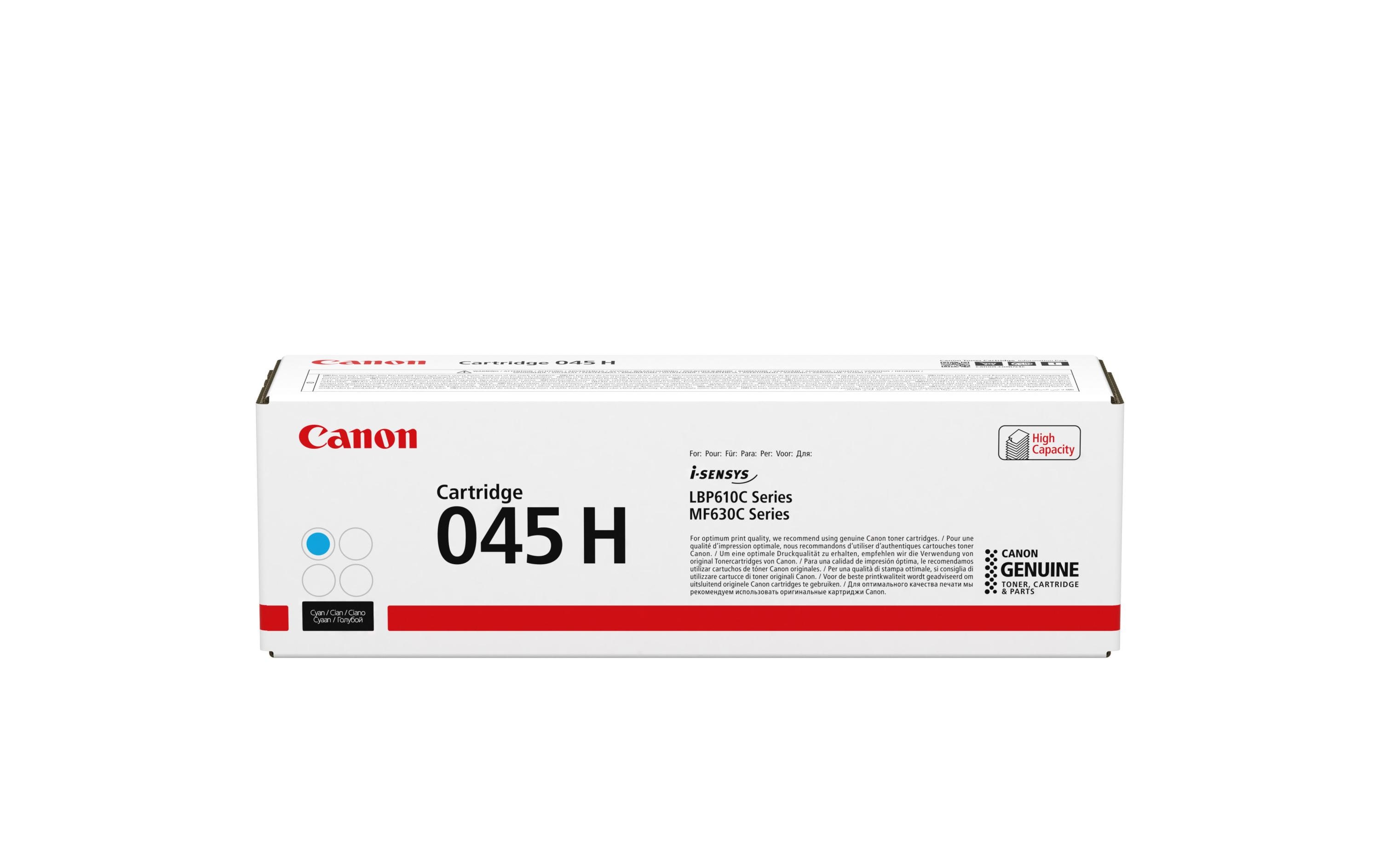 Canon Tonerpatrone »1245C002 045HC, cyan«, (1 St.)