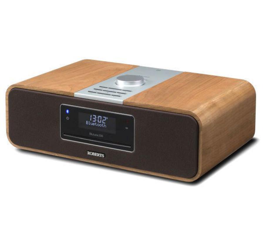 ROBERTS RADIO Digitalradio (DAB+) »Blutune 200 Braun«, (CD-Bluetooth Digitalradio (DAB+)-FM-Tuner)