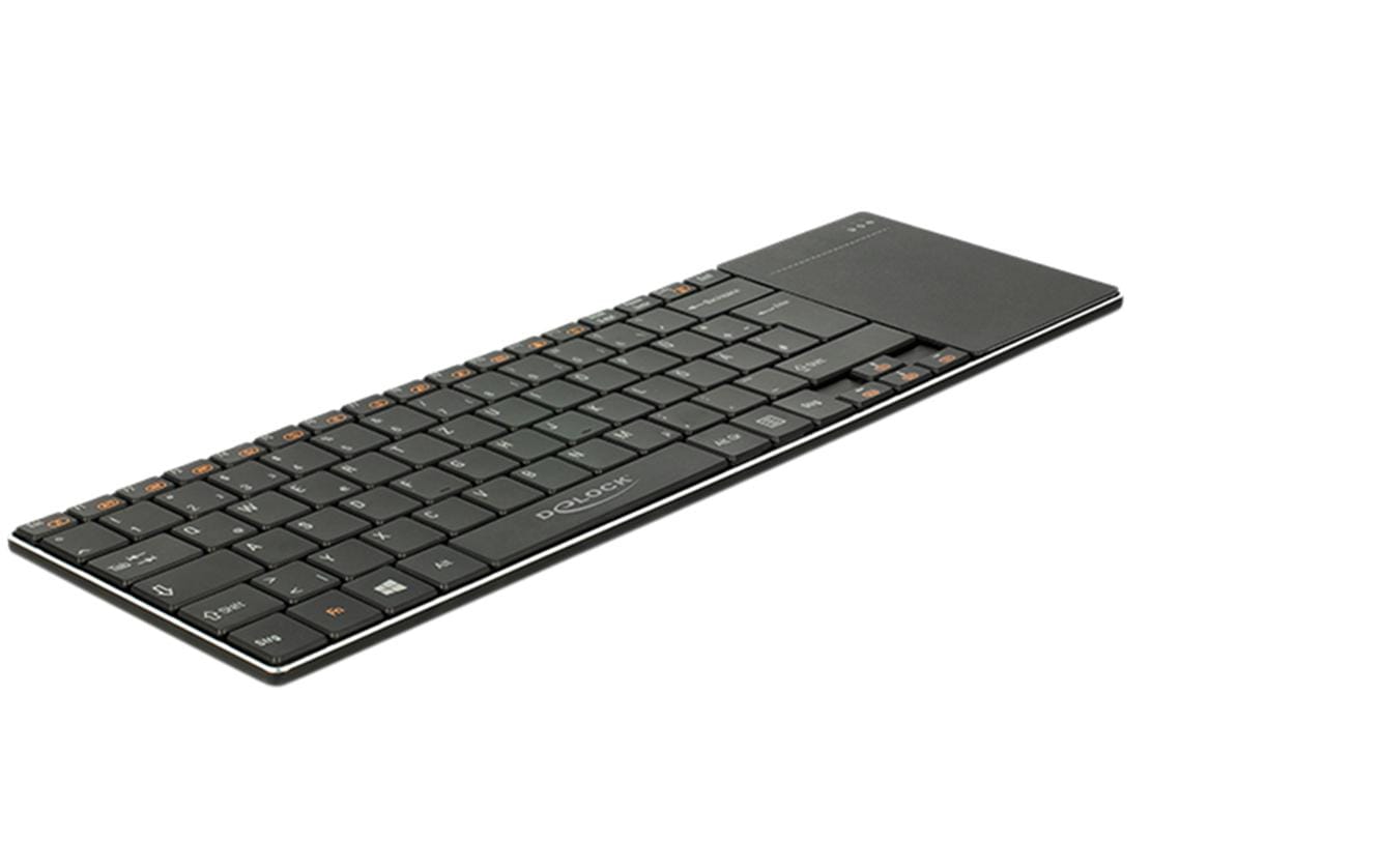12454 Tastatur für Mobilgeräte Schwarz Mikro-USB