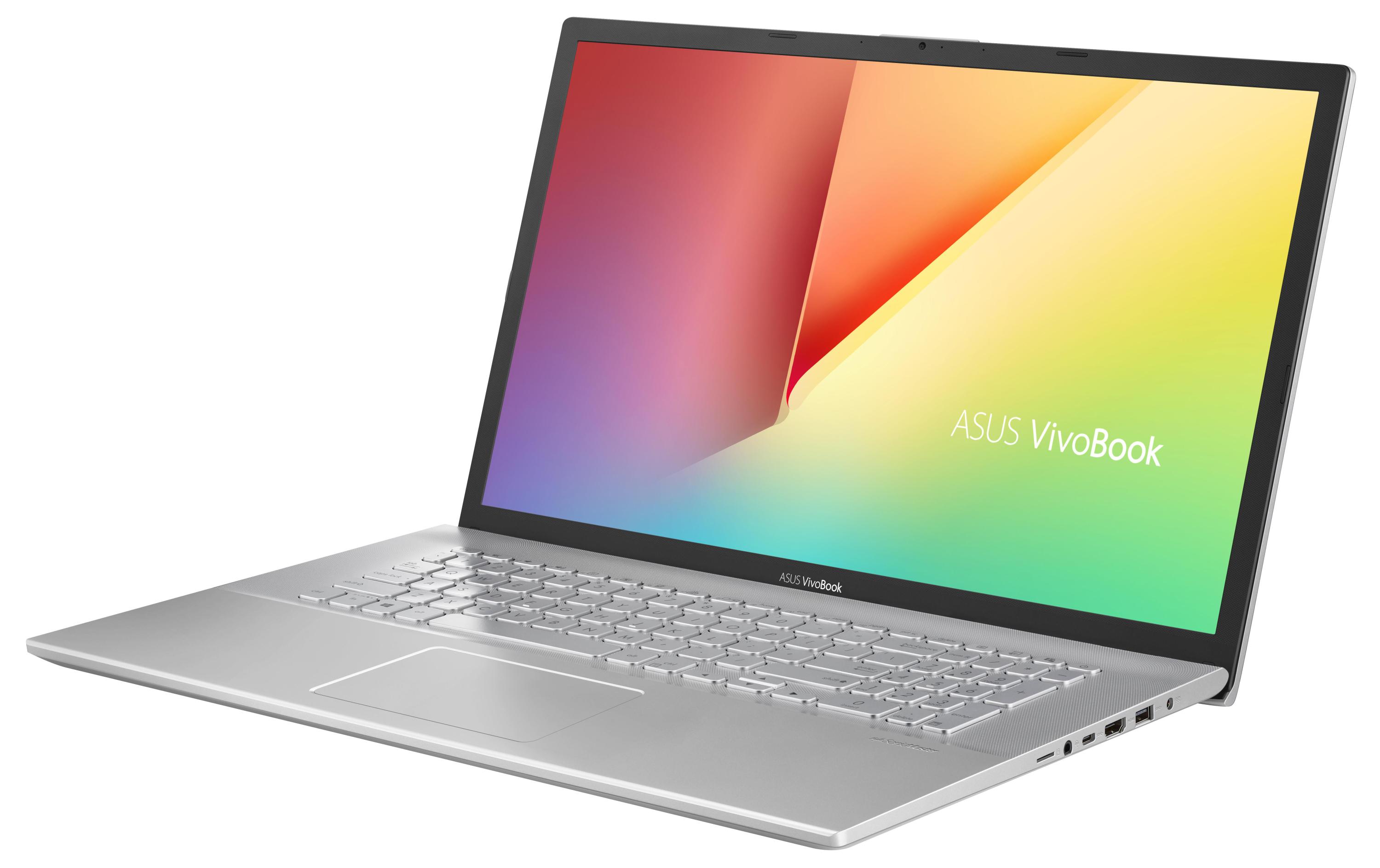 Asus Notebook »17 X712FA-AU457T«, 43,94 cm, / 17,3 Zoll, Intel, Core i5, UHD Graphics, 1000 GB HDD, 512 GB SSD