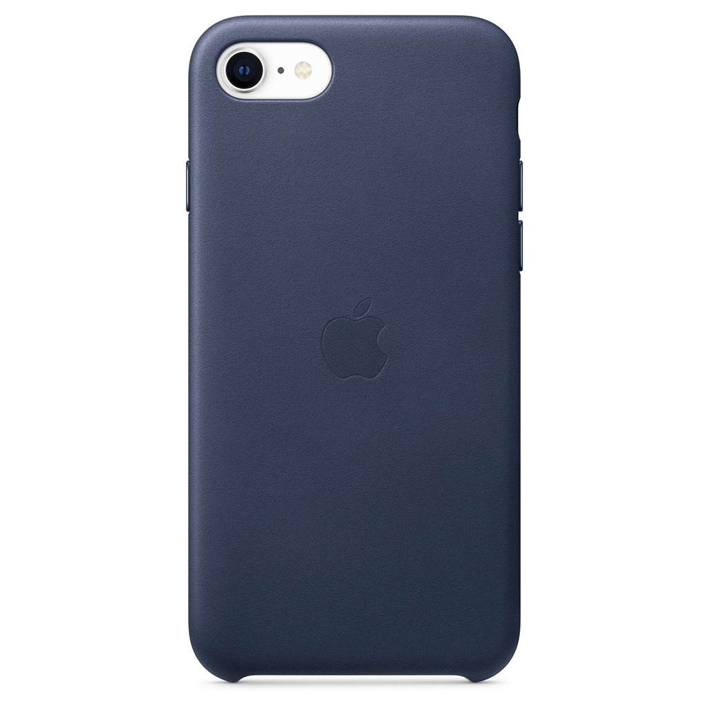 Apple Smartphone-Hülle »Apple iPhone SE 2020 Leather Case Blue«, iPhone SE (2. Gen), MXYN2ZM/A