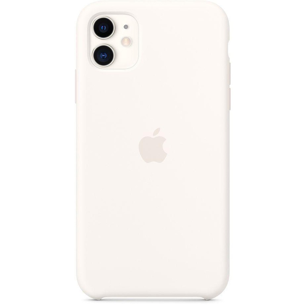 Apple Smartphone-Hülle »Apple iPhone 11 Silicone Case White«, iPhone 11, MWVX2ZM/A
