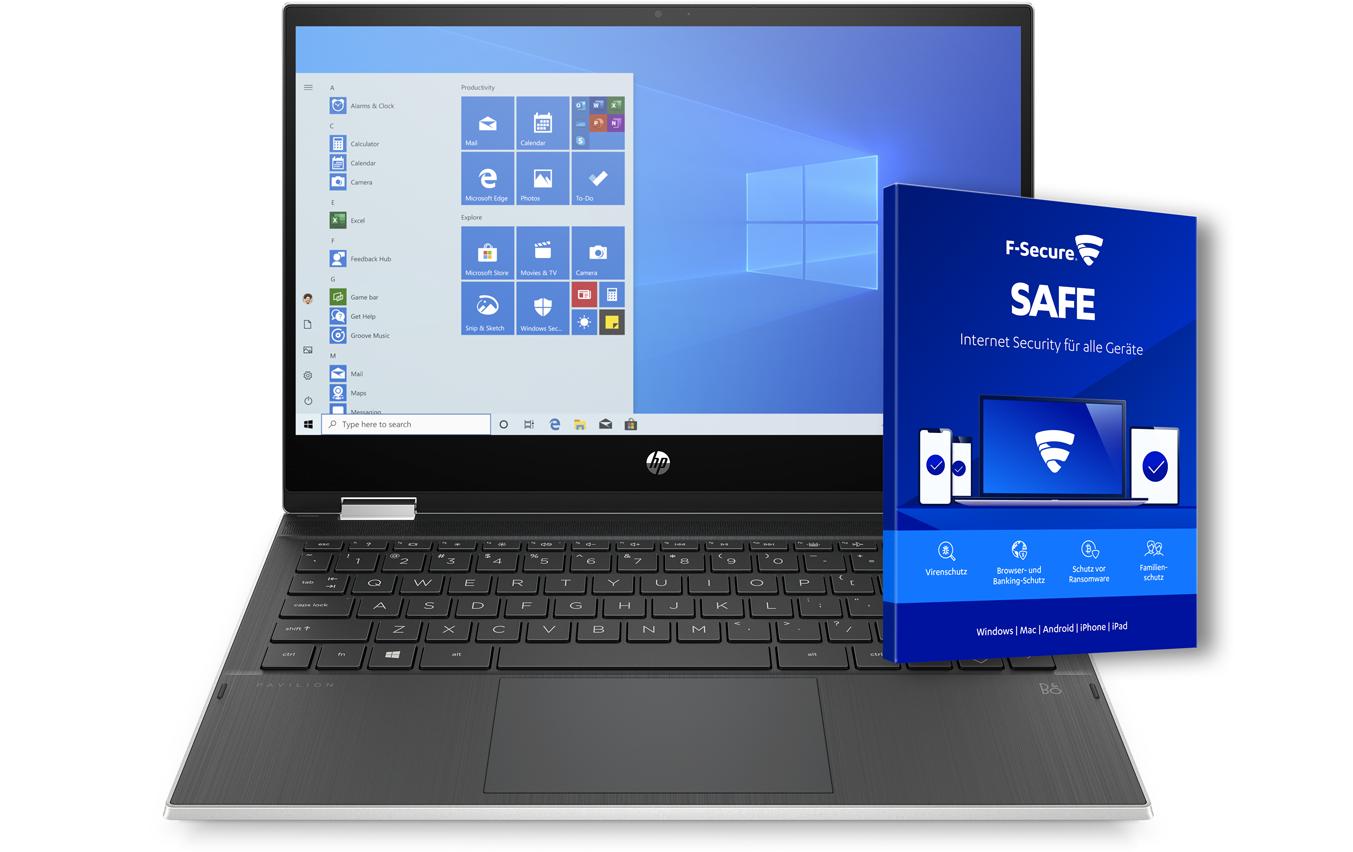 HP Notebook »x360 14-dw1008nz inkl.«, / 14 Zoll, 512 GB SSD