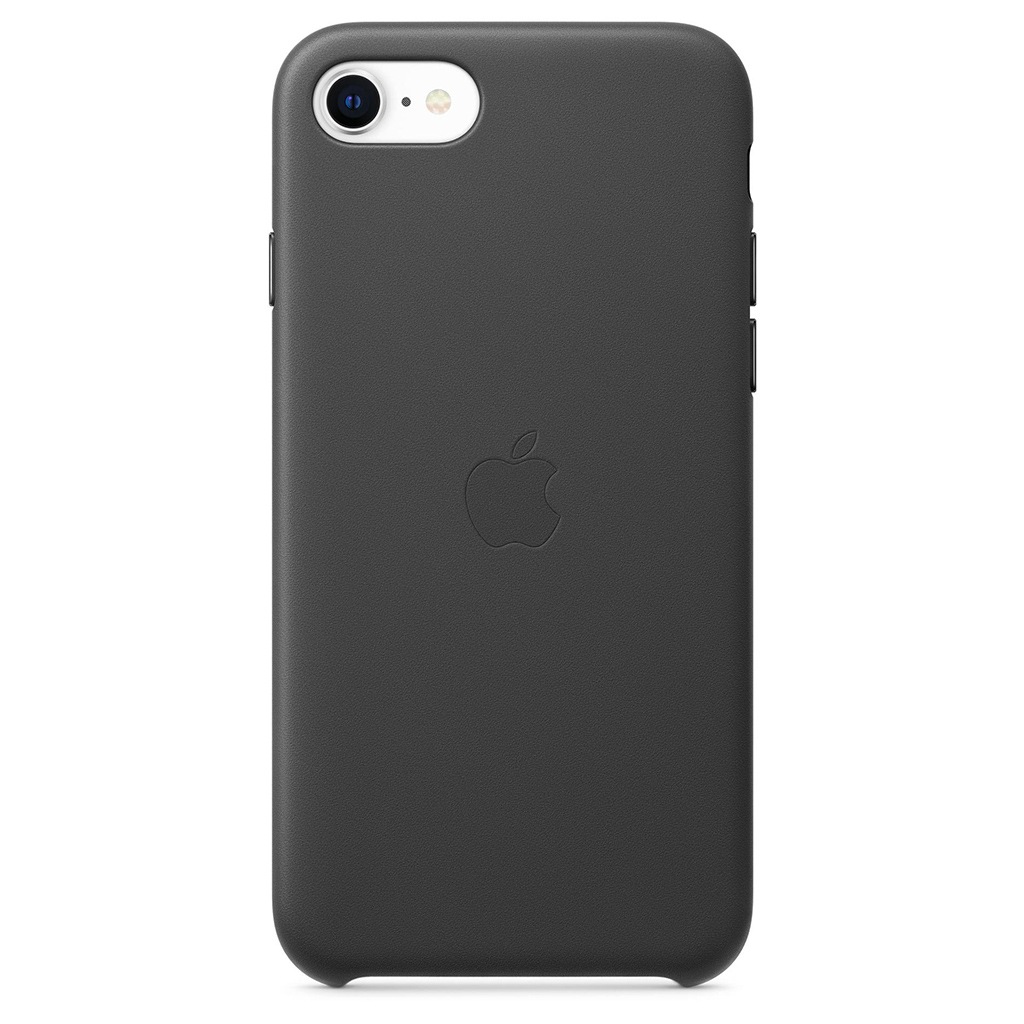 Apple Smartphone-Hülle »Apple iPhone SE 2020 Leather Case Black«, iPhone SE (2. Gen), MXYM2ZM/A