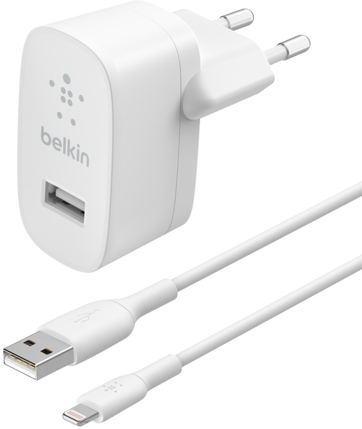12W USB Netzteil mit iPhone Kabel Belkin