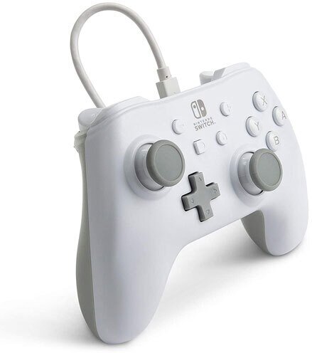 1517033-01 Gaming-Controller Grau, Weiß USB Gamepad Analog Nintendo Switch