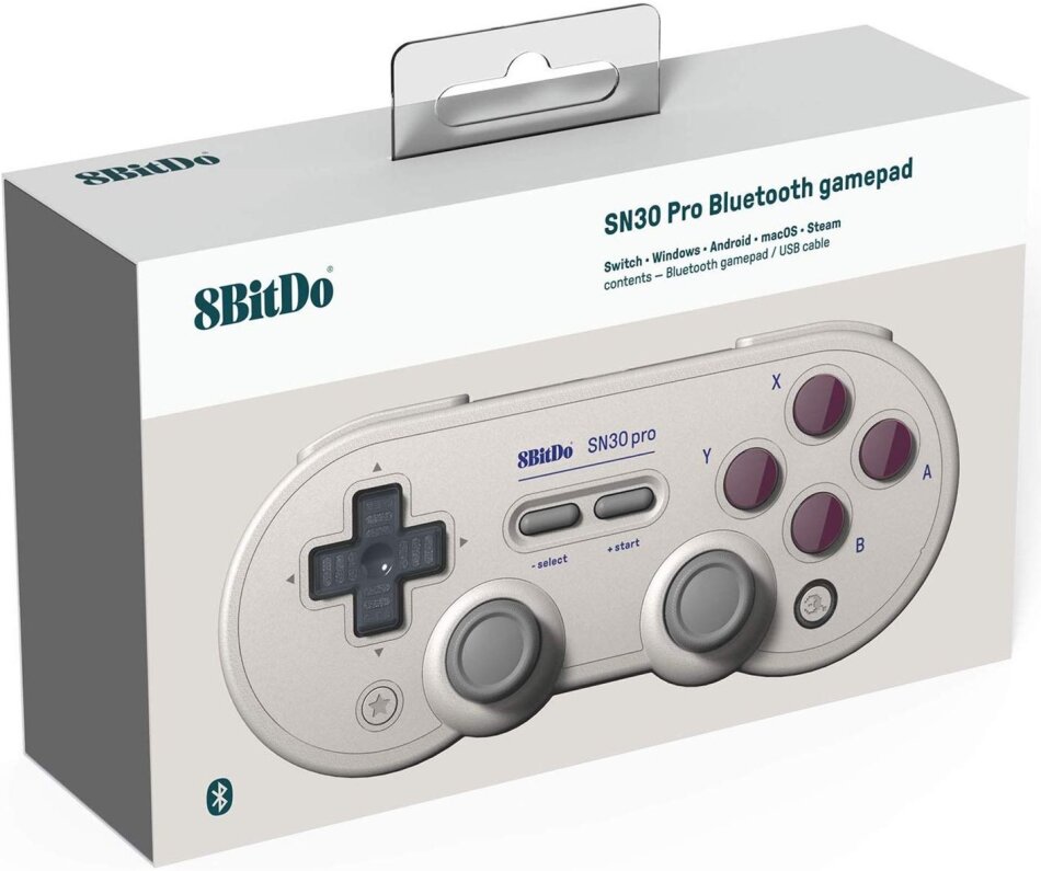 8Bitdo Sn30 Pro Bluetooth Gamepad G Classic Edition