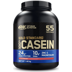 100% Casein Gold Standard - 1820g - Strawberry