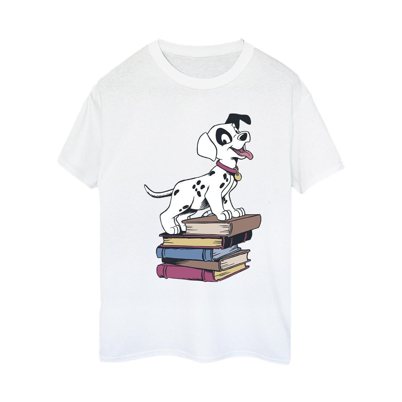 101 Dalmatians Books Tshirt Damen Weiss L