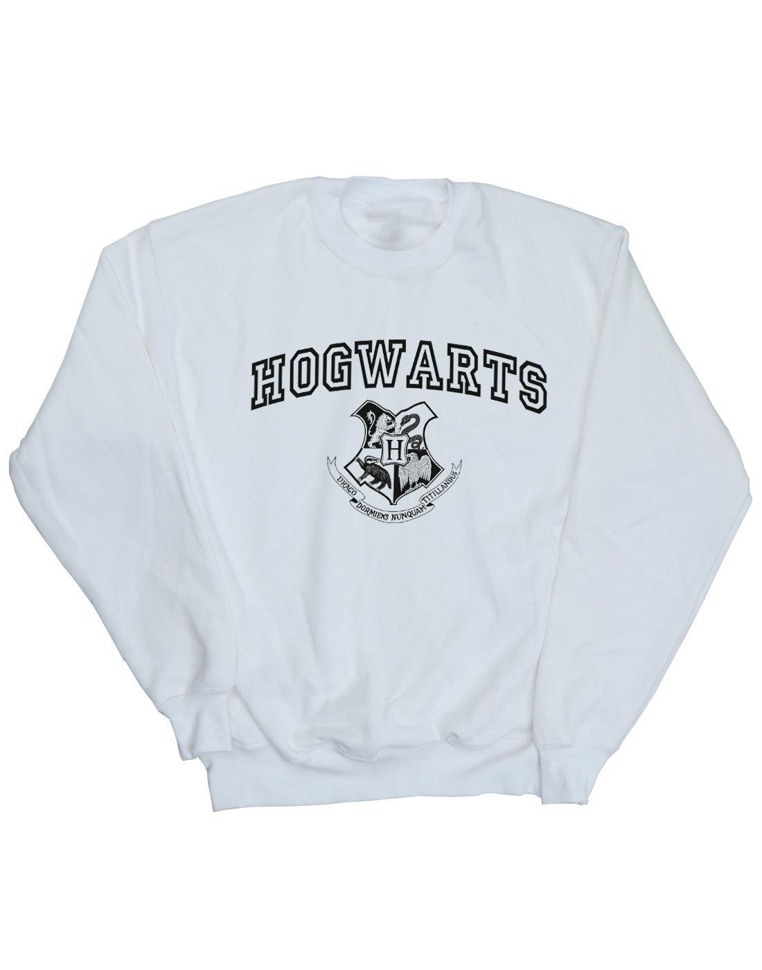 Hogwarts Crest Sweatshirt Herren Weiss S