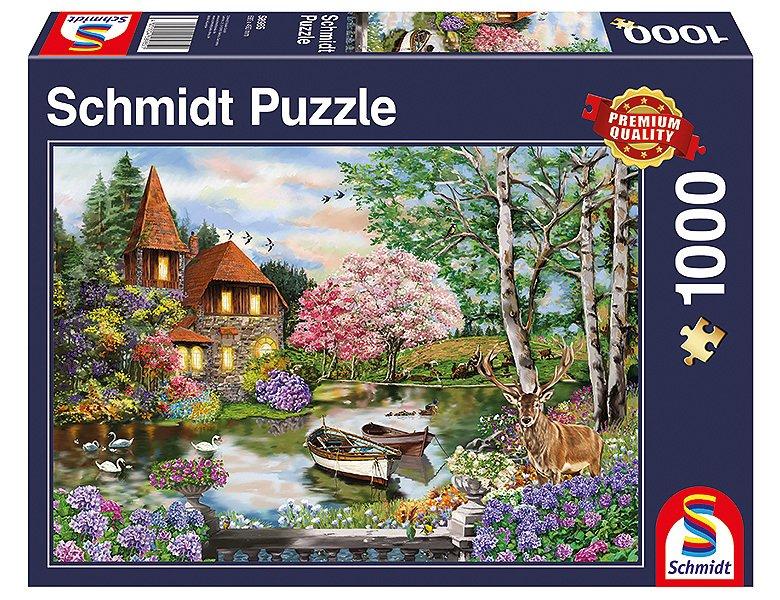 Puzzle Haus am See (1000Teile)