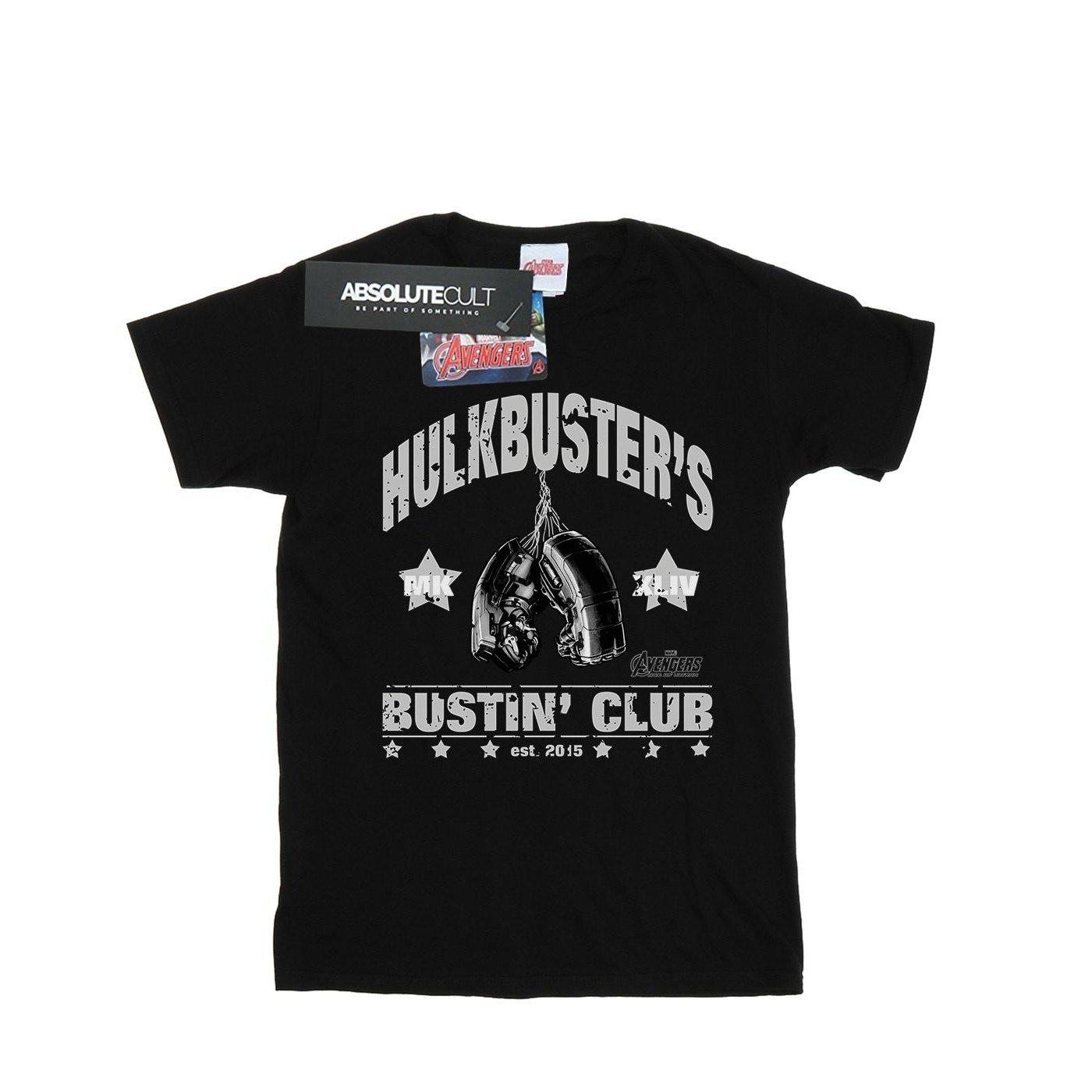 Iron Man Hulkbuster's Bustin' Club Tshirt Herren Schwarz S