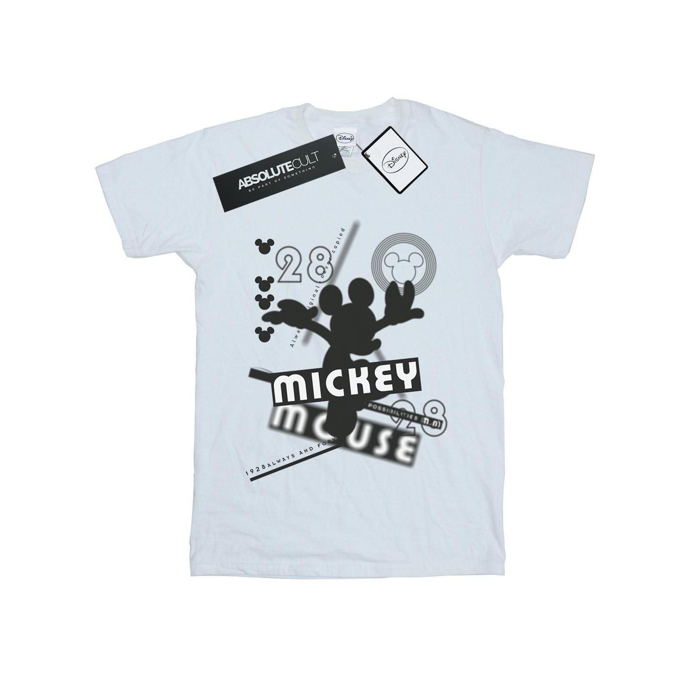 Mickey Mouse Always And Forever Tshirt Jungen Weiss 140/146