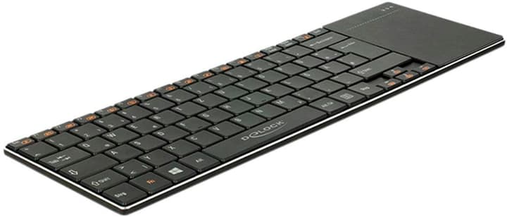 12454 Tastatur für Mobilgeräte Schwarz Mikro-USB