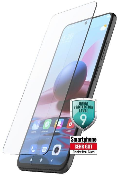Hama 'Premium Crystal Glass' für Xiaomi Redmi Note 10 / 10S Smartphone Schutzfolie