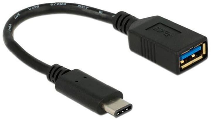 0.15m USB 3.1 USB Kabel 0,15 m USB 3.2 Gen 2 (3.1 Gen 2) USB C USB A Schwarz