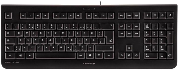 CHERRY KC 1000 - Tastatur (Schwarz)