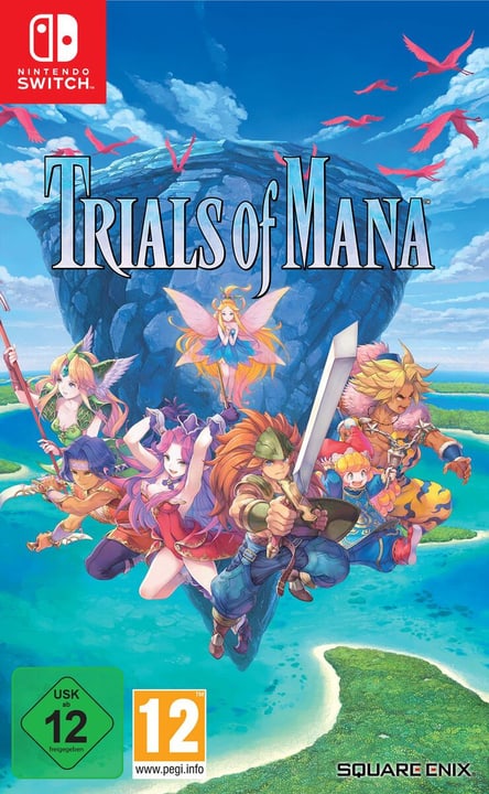 NSW - Trials of Mana D/F Game (Box)