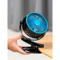 Akku-Power-Ventilator 'Livington Go Fan' im Mini-Format MediaShop Schwarz