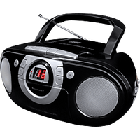 Soundmaster CD-Radiorecorder »SCD5100SW Schwarz«, (FM-Tuner)
