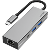 00200108 Notebook-Dockingstation & Portreplikator USB 3.2 Gen 1 (3.1 Gen 1) Type-C Grau