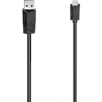 00200609 USB Kabel 3 m USB 2.0 Micro-USB A USB A Schwarz