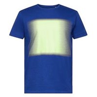 EDC Baumwoll-T-Shirt mit Print (INK)