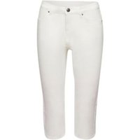 EDC Capri-Jeans mit mittelhohem Bund (WHITE)