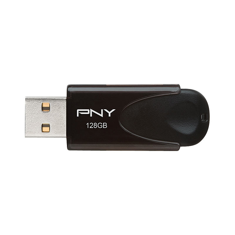 128 GB USB-2.0-Speicherstick Attach? 4, schwarz