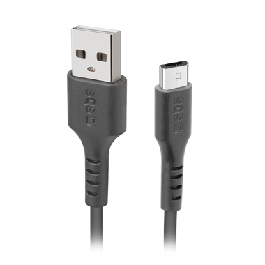 1m USB2.0/MicroUSB USB Kabel USB A Micro-USB A Schwarz