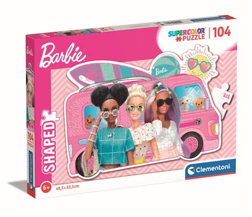 104 pieces Super shaped - Barbie