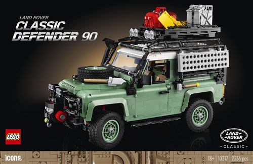 10317 Klassischer Land Rover Defender 90 Multicolor