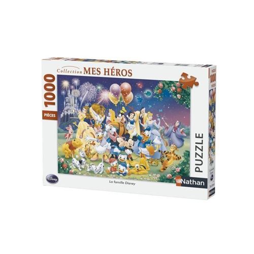 1000 Teile Puzzle Nathan The Disney Family